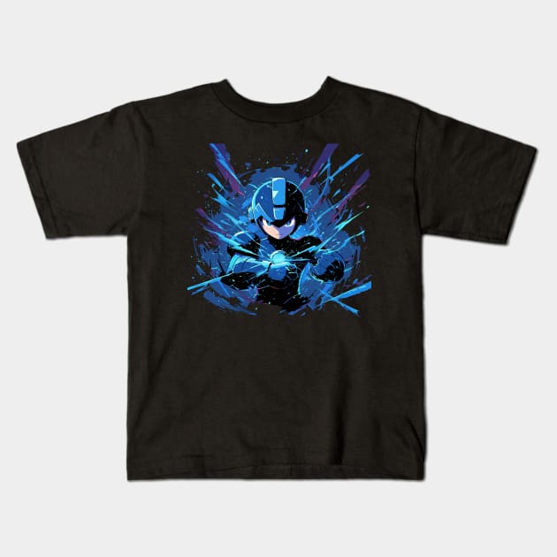 megaman Kids T-Shirt by StevenBag